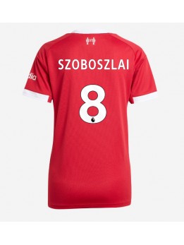 Billige Liverpool Dominik Szoboszlai #8 Hjemmedrakt Dame 2025-26 Kortermet